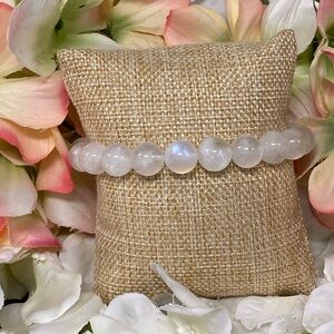 Blue Moonstone Crystal Bracelet #692